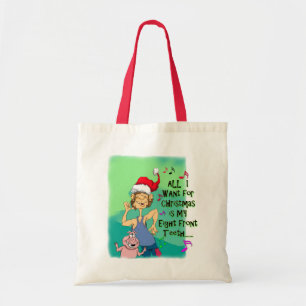 Tote Bag Montagnard chantant au sujet de mes huit dents