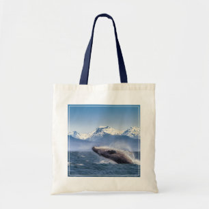 Tote Bag Montagnes   Baleines en route Glacier Bay, Alaska