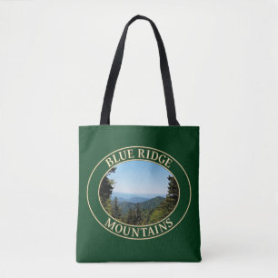 Tote Bag Montagnes Blue Ridge en Caroline du Nord