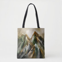 Montagnes peintes