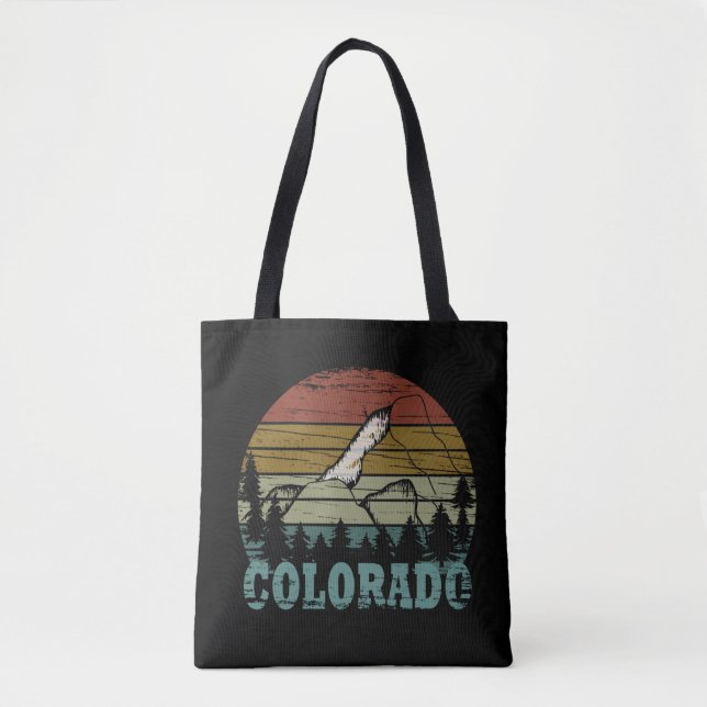 Tote Bag Montagnes Rocheuses Colorado (Devant)