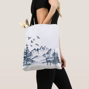 Tote Bag Montagnes Rocheuses du Nord-Ouest Pacifique