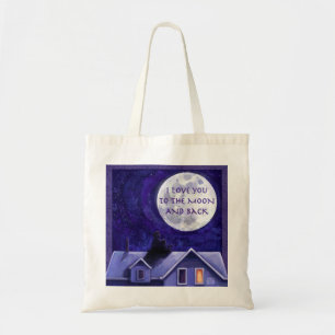 Tote Bag Montre Lune