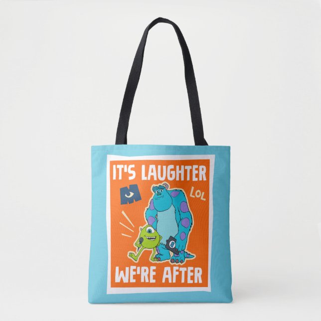 Tote Bag Montres au travail | C'est le rire que nous cherch (Devant)
