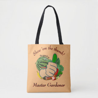 Tote Bag Montrez-moi le pouce Maître Gardener