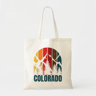 Tote Bag Monts du Colorado Rétro