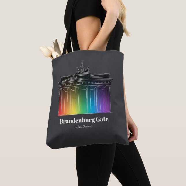 Tote Bag Monuments en lumière | Porte de Brandebourg (De près)
