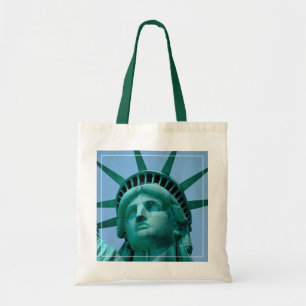 Tote Bag Monuments Statue de Liberty Face