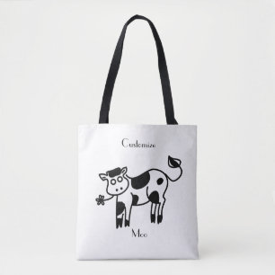 Tote Bag Moo Cow Thunder_Cove