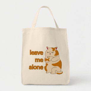 Tote Bag Moody Grosse cat me laisse tranquille