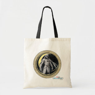 Tote Bag Moon Knight Gold Crescent Moon Caractère graphique