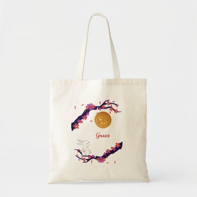 Tote Bag Mooncake Rabbit (Devant)