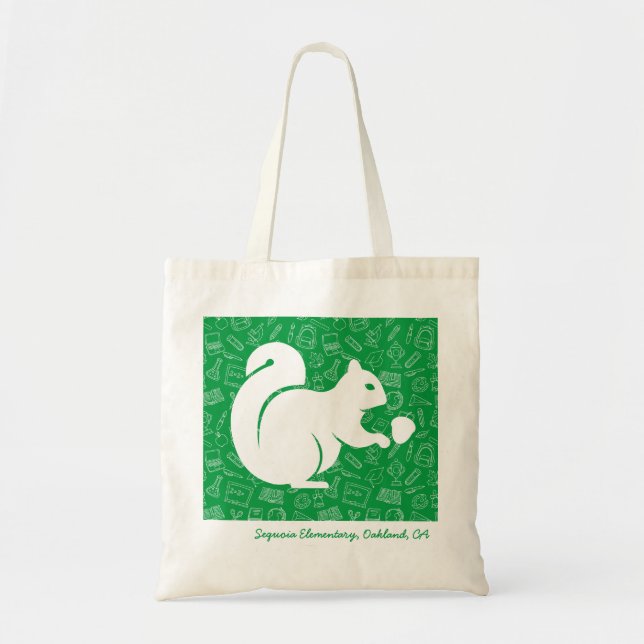 Tote Bag Mort de Squirl Supplies (Devant)
