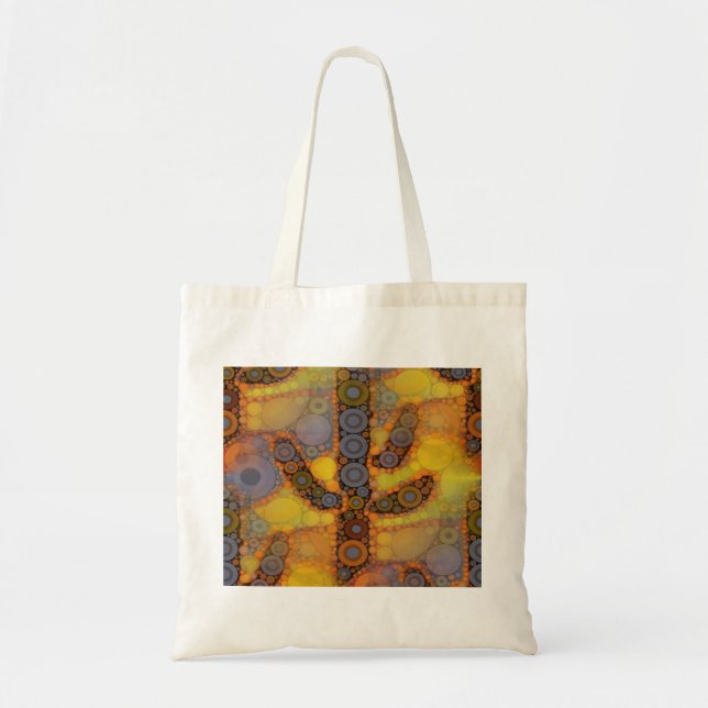 Tote Bag Mosaïque du sud-ouest de l'Arizona Saguaro Cactus  (Devant)
