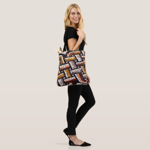 Tote Bag Mosaïque romaine couleur automne