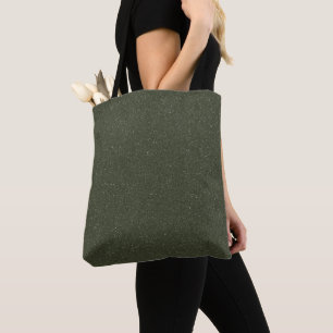 Tote Bag Moss Green Texté Personnalisé Fourre-tout
