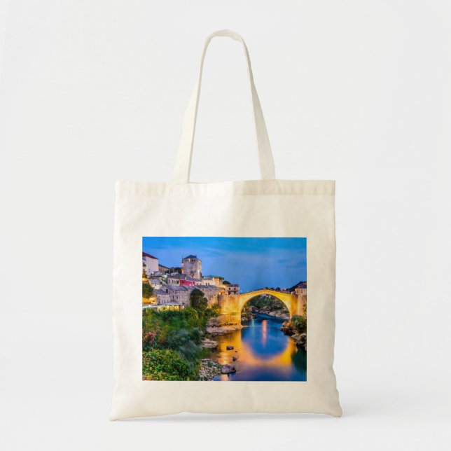 Tote Bag Mostar Bosnie-Herzégovine (Devant)