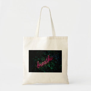 Tote Bag Mot courbe de respiration Art Street 3D Art Signa
