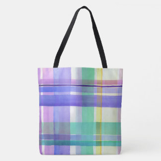 Tote Bag Motif à carreaux