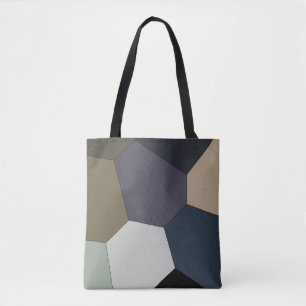 Tote Bag Motif à tonalité terrestre