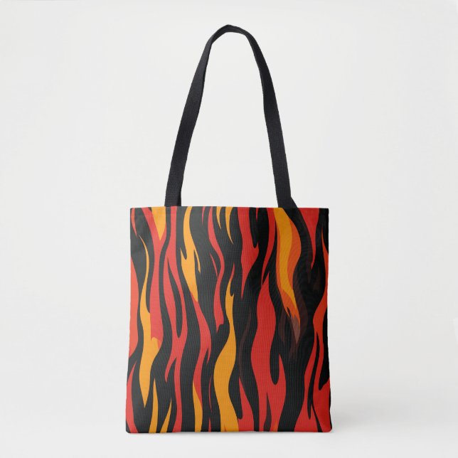 Tote Bag Motif Abstrait (Devant)