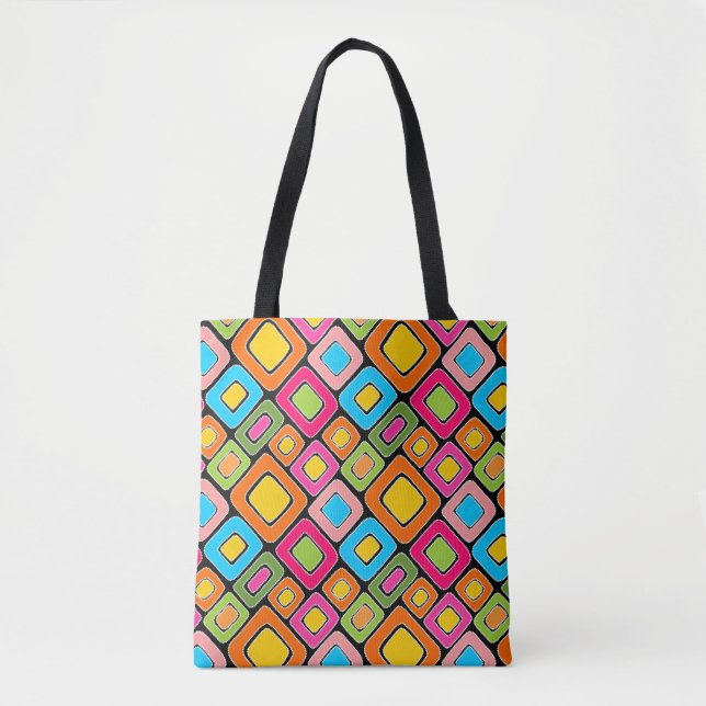 Tote Bag motif Abstrait 140621 (Diagonal) (Devant)