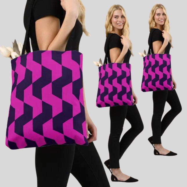 Tote Bag Motif Abstrait coloré (Créateur téléchargé)