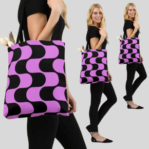 Tote Bag Motif Abstrait coloré