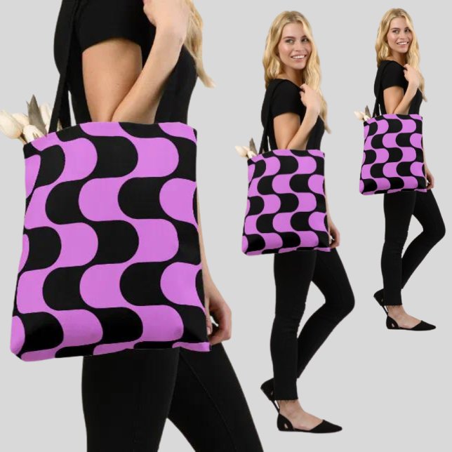 Tote Bag Motif Abstrait coloré (Créateur téléchargé)