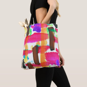 Tote Bag Motif Abstrait dynamique dans l'art