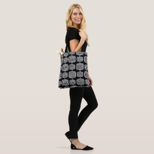 Tote Bag Motif Abstrait moderne du milieu du siècle