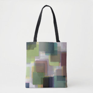 Tote Bag Motif Abstrait multicolore