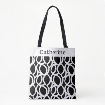 Motif Abstrait Noir et Blanc Nom
