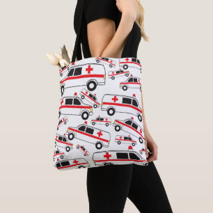 Tote Bag Motif ambulancier