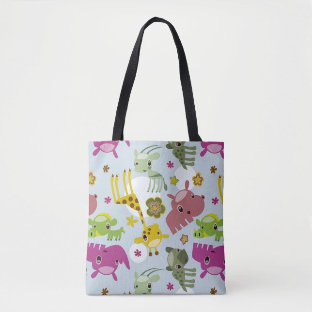 Tote Bag motif animal de safari (Devant)