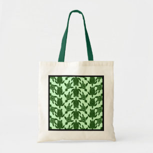 Tote Bag Motif animal de tortue de mer verte joli