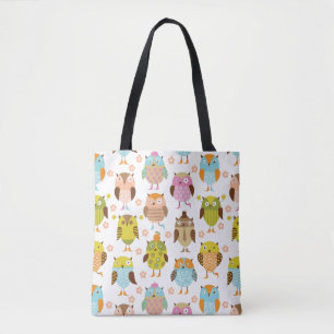 Tote Bag motif avec oiseaux