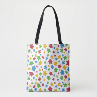 Tote Bag Motif blanc éparpillé
