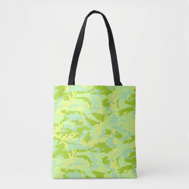 Tote Bag Motif Camo SpringTime (Devant)
