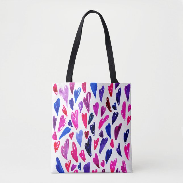 Tote Bag Motif cardiaque (Devant)
