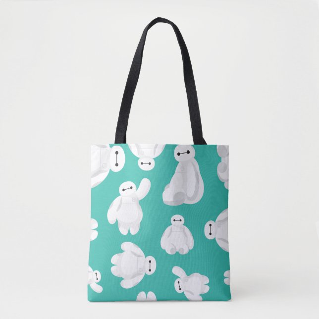 Tote Bag Motif classique Baymax Green (Devant)