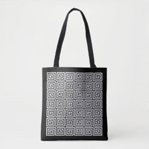 Tote Bag Motif clé grec