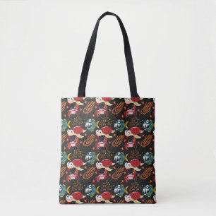 Tote Bag Motif d'animaux aquatiques vie sous-marine en me