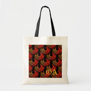 Tote Bag Motif d'art abstrait élégant boho moderne mignon #