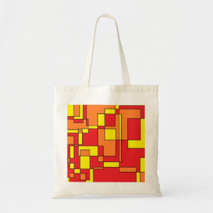 Tote Bag Motif de briques Abstrait