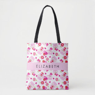 Tote Bag Motif De Chouettes, Chouettes Mignonnes, Chouettes