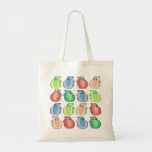 Tote Bag Motif de cobaye d'art de bruit