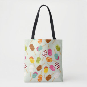 Tote Bag Motif de crème glacée