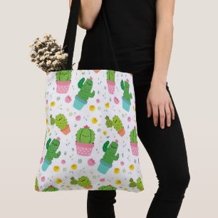 Tote Bag Motif de Cute Cactus