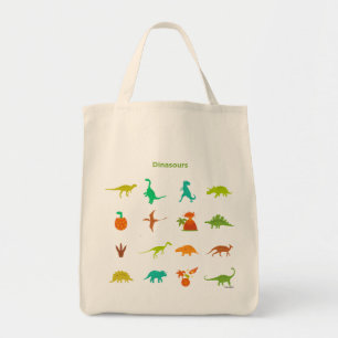Tote Bag Motif de dinosaures